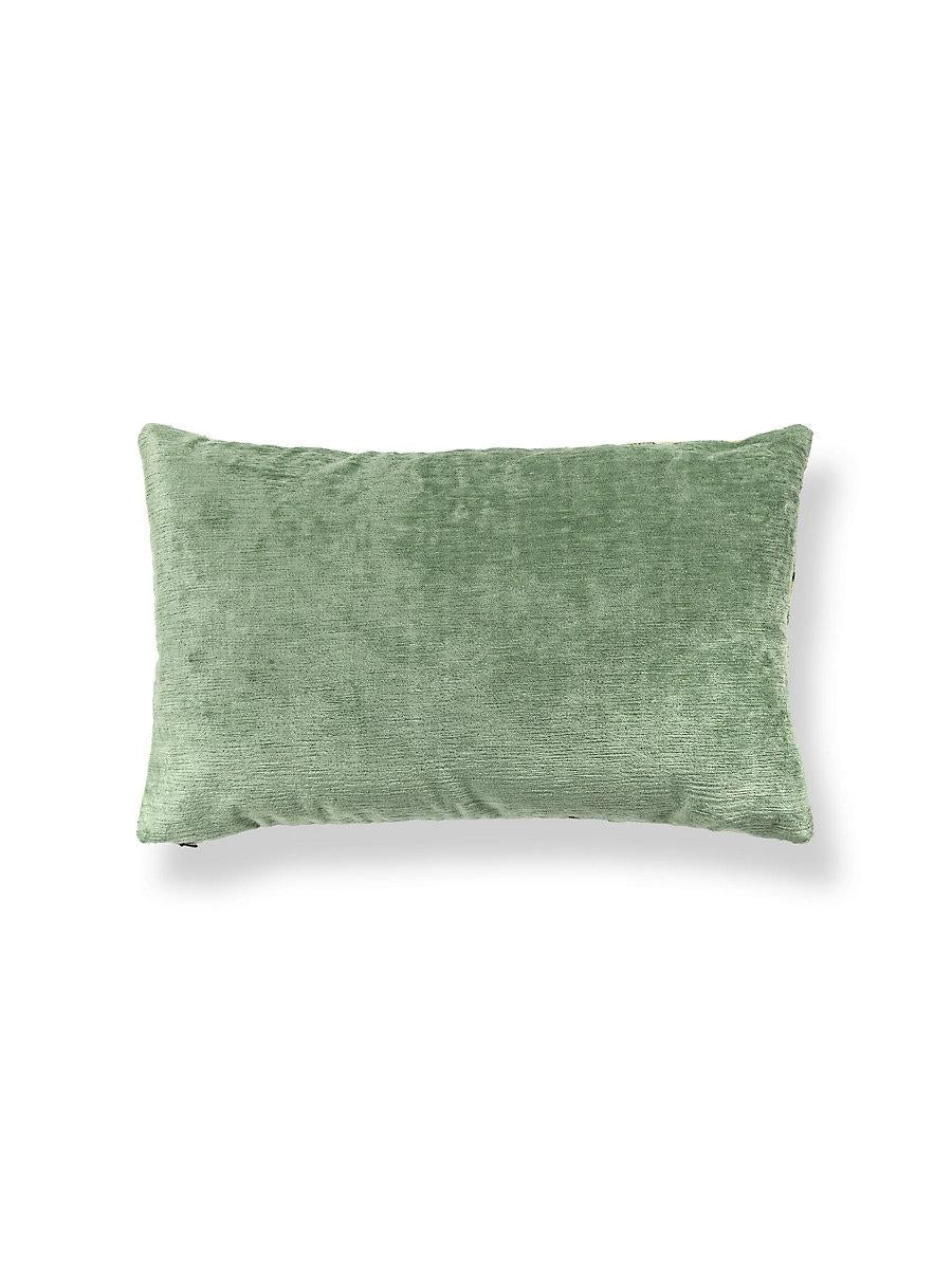 Scalamandre Marly / Como 22 X 14 - Blue Greens / Seafoam Decorative Pillow