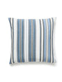 Scalamandre Nile Stripe 22 X 22 - Blue Jay Decorative Pillow