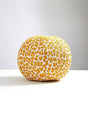Scalamandre Backyard Bengal Outdoor 12 Dia - Tangerine Decorative Pillow