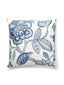 Scalamandre Coromandel Embroidery 22 X 22 - Porcelain Decorative Pillow