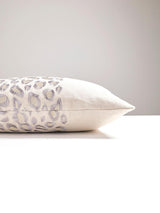 Scalamandre Catwalk Embroidery 22 X 22 - Looking Glass Decorative Pillow