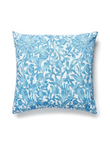 Scalamandre Bali Floral Outdoor 22 X 22 - Caribe Decorative Pillow