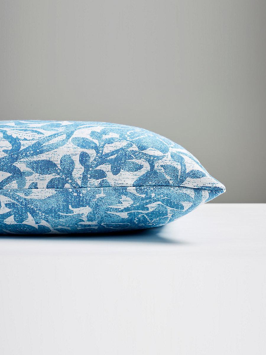 Scalamandre Bali Floral Outdoor 22 X 22 - Caribe Decorative Pillow