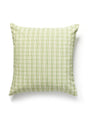 Scalamandre Check Please Outdoor 22 X 22 - Fern Decorative Pillow