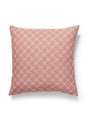 Scalamandre Cape May Outdoor 22 X 22 - Cherry Decorative Pillow