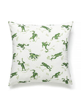 Scalamandre Calabasas Cnty Outdoor 22 X 22 - Snap Pea Decorative Pillow