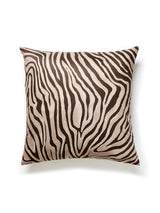 Scalamandre Kenya Faux Suede 22 X 22 - Graphite Decorative Pillow