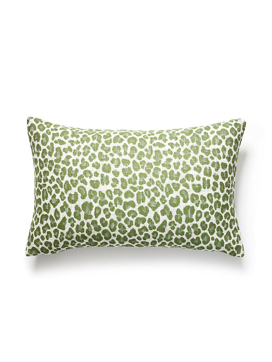 Scalamandre Backyard Bengal Outdoor 14 X 22 - Ivy Decorative Pillow
