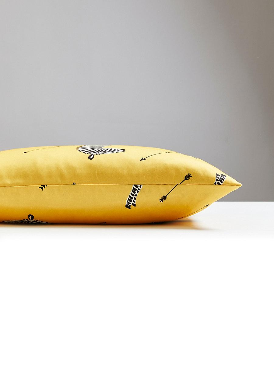 Scalamandre Zebras Petite 14 X 22 - Yellow Decorative Pillow