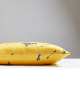 Scalamandre Zebras Petite 14 X 22 - Yellow Decorative Pillow