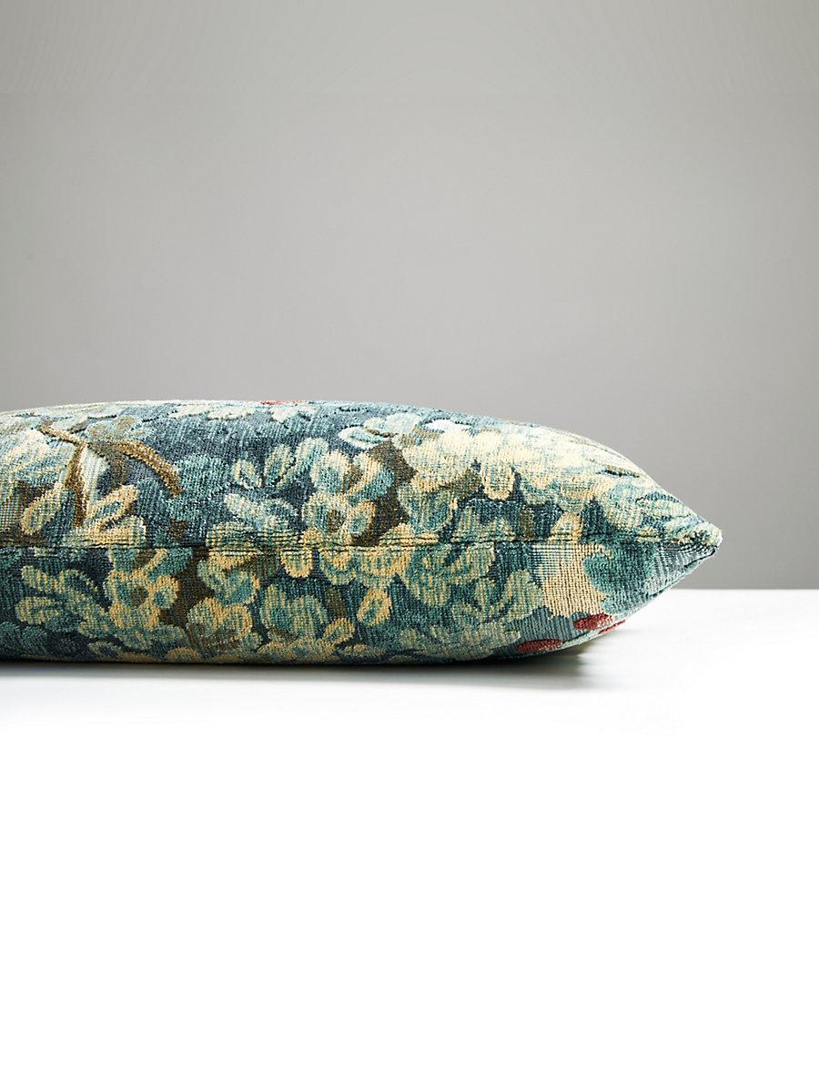 Scalamandre Marly 14 X 22 - Blues Decorative Pillow