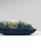 Scalamandre Marly / Como 14 X 22 - Blues / Navy Decorative Pillow