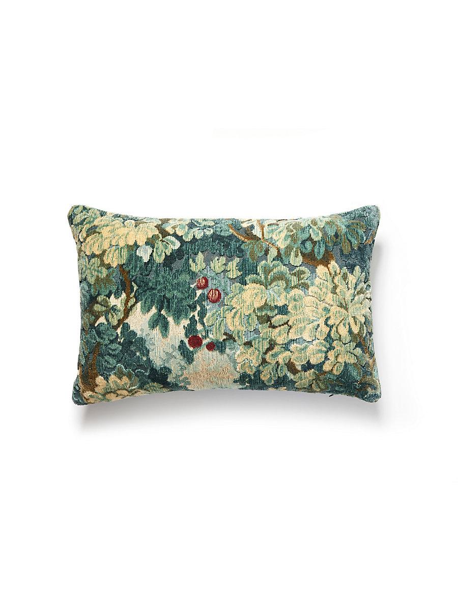 Scalamandre Marly / Como 14 X 22 - Blues / Navy Decorative Pillow