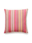 Scalamandre Nile Stripe 22 X 22 - Rose Garden Decorative Pillow