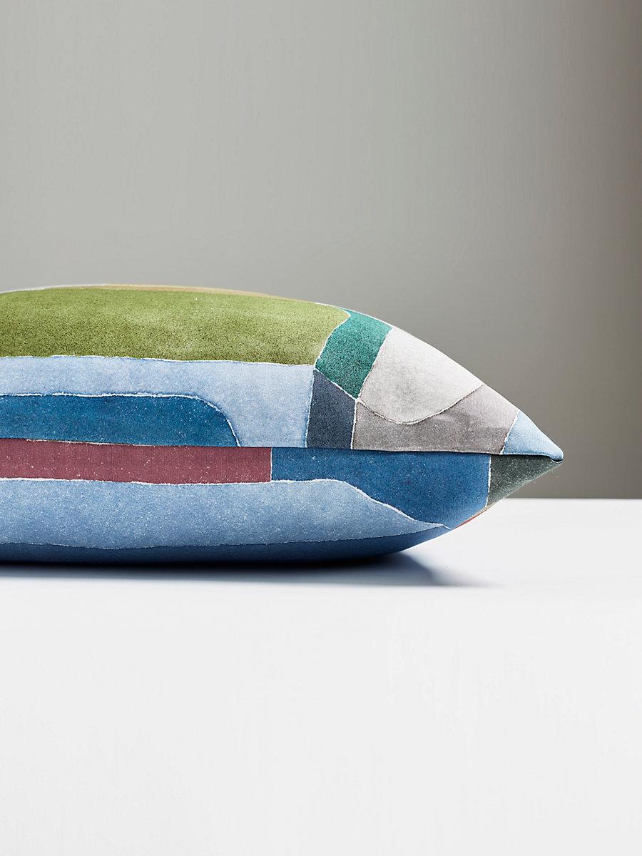 Scalamandre Riad 22 X 22 - Jewel Decorative Pillow