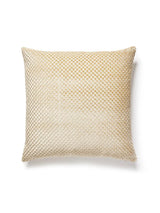 Scalamandre Etosha Velvet 22 X 22 - Palomino Decorative Pillow