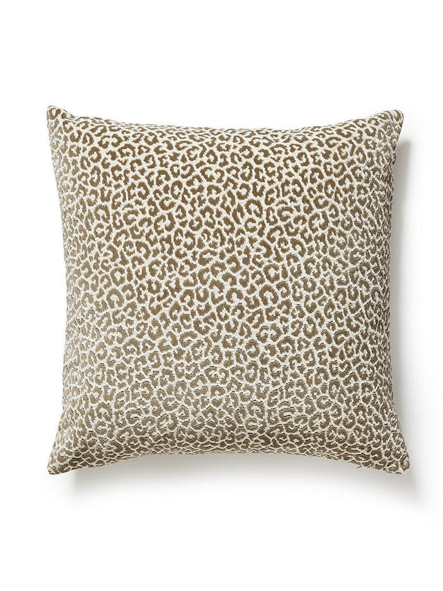 Scalamandre Panthera Velvet 22 X 22 - Sable Decorative Pillow