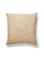 Scalamandre Catwalk Embroidery 22 X 22 - Desert Decorative Pillow