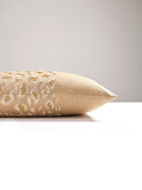 Scalamandre Catwalk Embroidery 22 X 22 - Desert Decorative Pillow