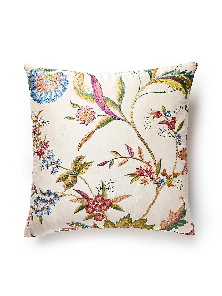 Scalamandre Seraphine 22 X 22 - Jewel Multi Decorative Pillow