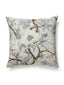 Scalamandre Pondicherry Linen Print 24 X 24 - Mineral Decorative Pillow