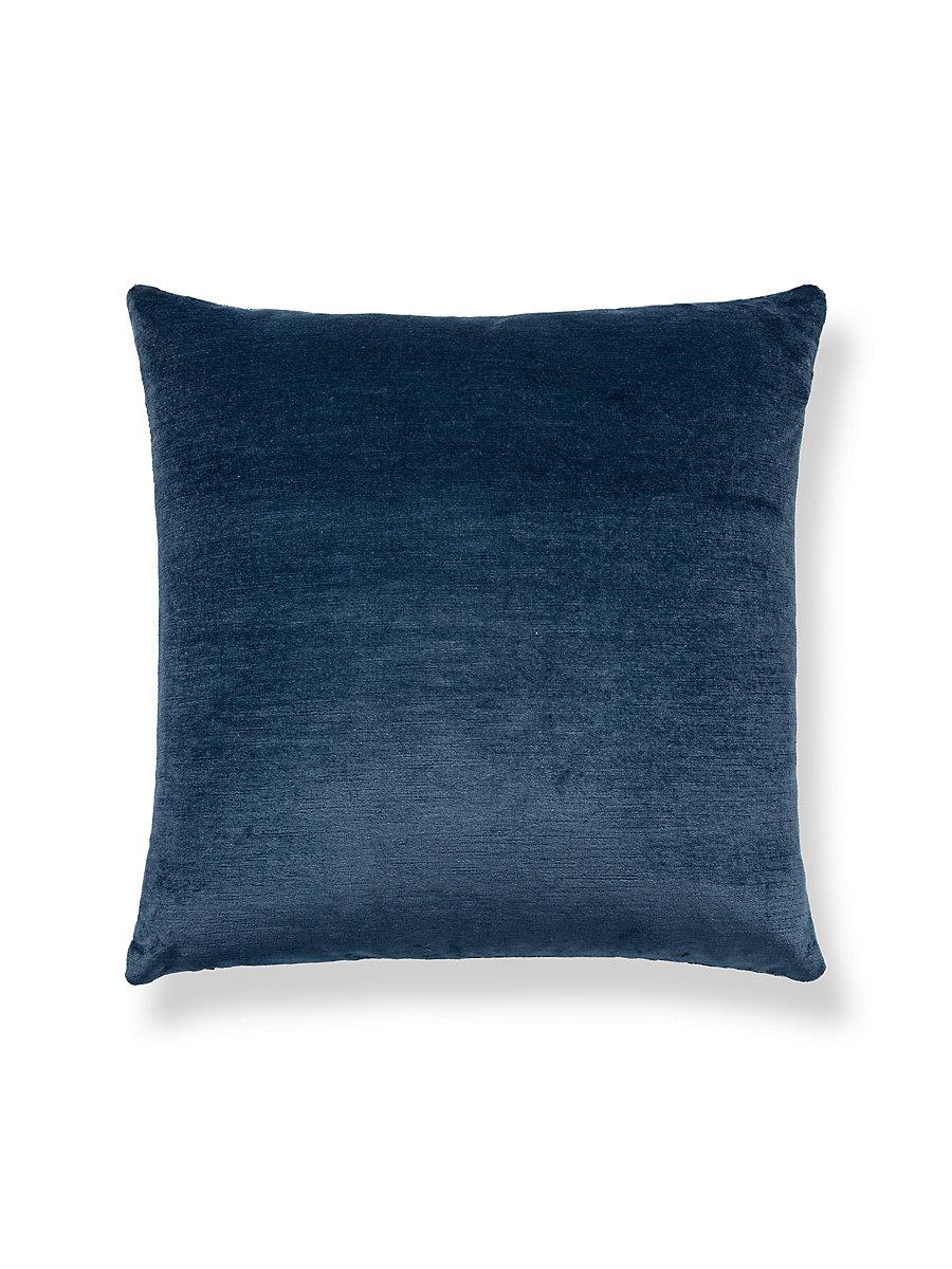 Scalamandre Marly / Como 22 X 22 - Blues / Navy Decorative Pillow
