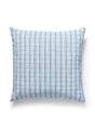 Scalamandre Check Please Outdoor 22 X 22 - Fountain Decorative Pillow
