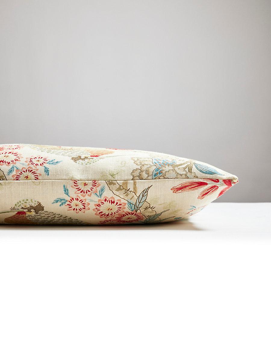 Scalamandre Shenyang 14 X 22 - Sandalwood Decorative Pillow