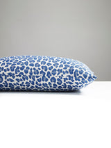 Scalamandre Backyard Bengal Outdoor 14 X 22 - Cobalt Decorative Pillow