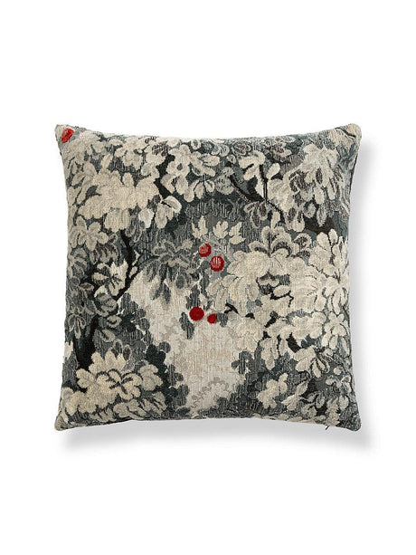 Scalamandre Marly 22 X 22 - Grigio Decorative Pillow