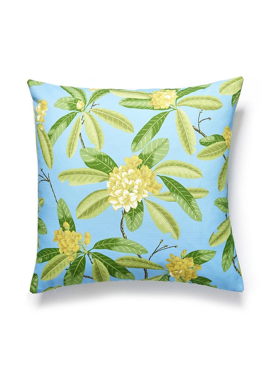 Scalamandre Rhododendron Outdoor 22 X 22 - Carolina Decorative Pillow
