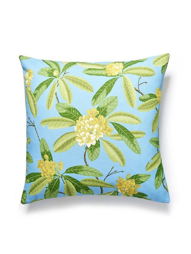 Scalamandre Rhododendron Outdoor 22 X 22 - Carolina Decorative Pillow