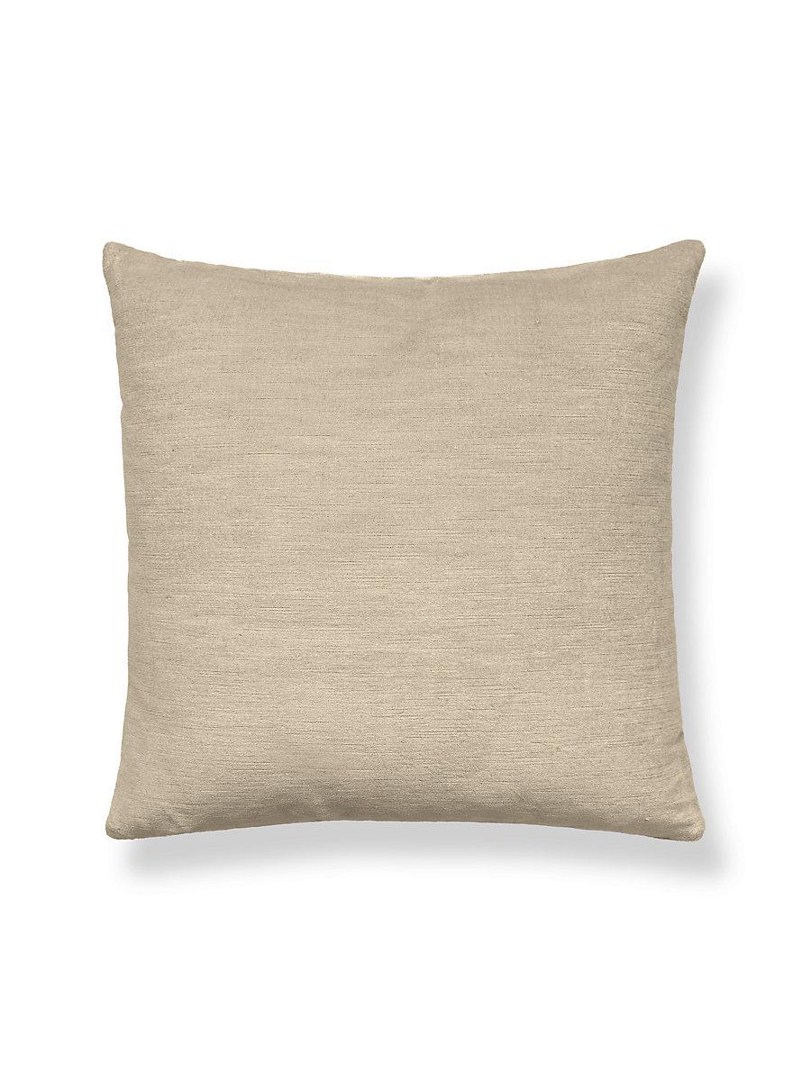 Scalamandre Persia 22 X 22 - Flax Decorative Pillow