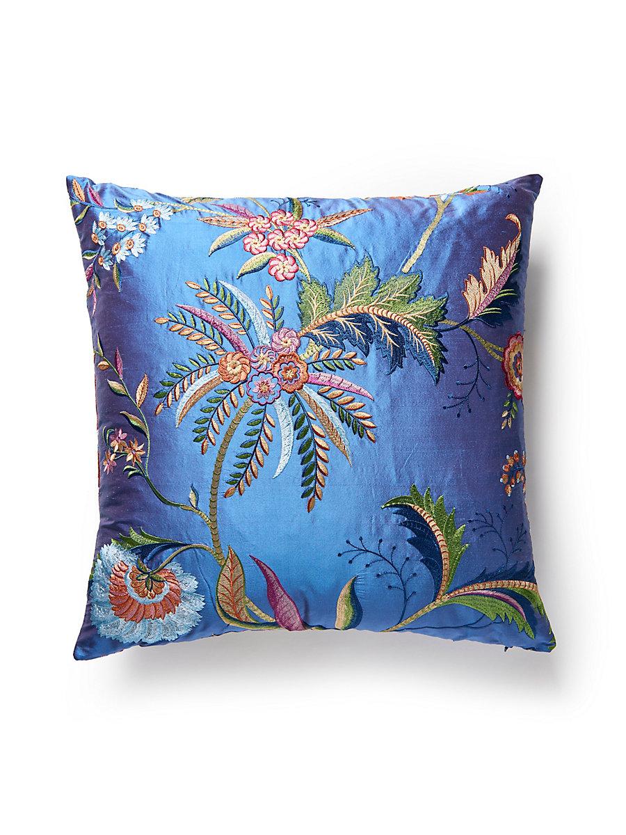 Scalamandre Seraphine 22 X 22 - Royal Multi Decorative Pillow