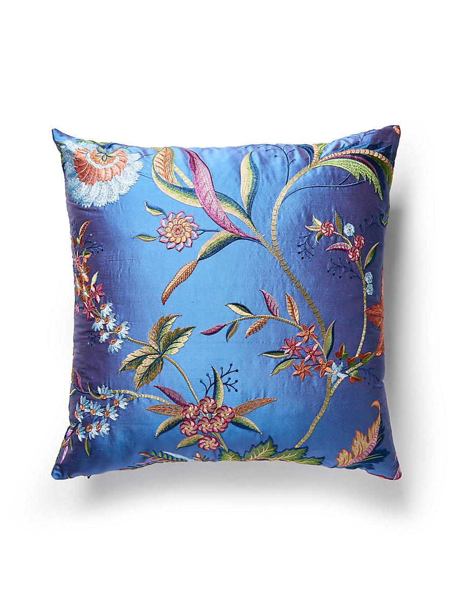 Scalamandre Seraphine 22 X 22 - Royal Multi Decorative Pillow