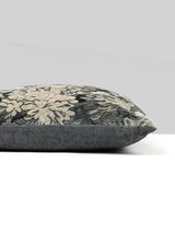 Scalamandre Marly / Como 22 X 22 - Grigio / Slate Decorative Pillow