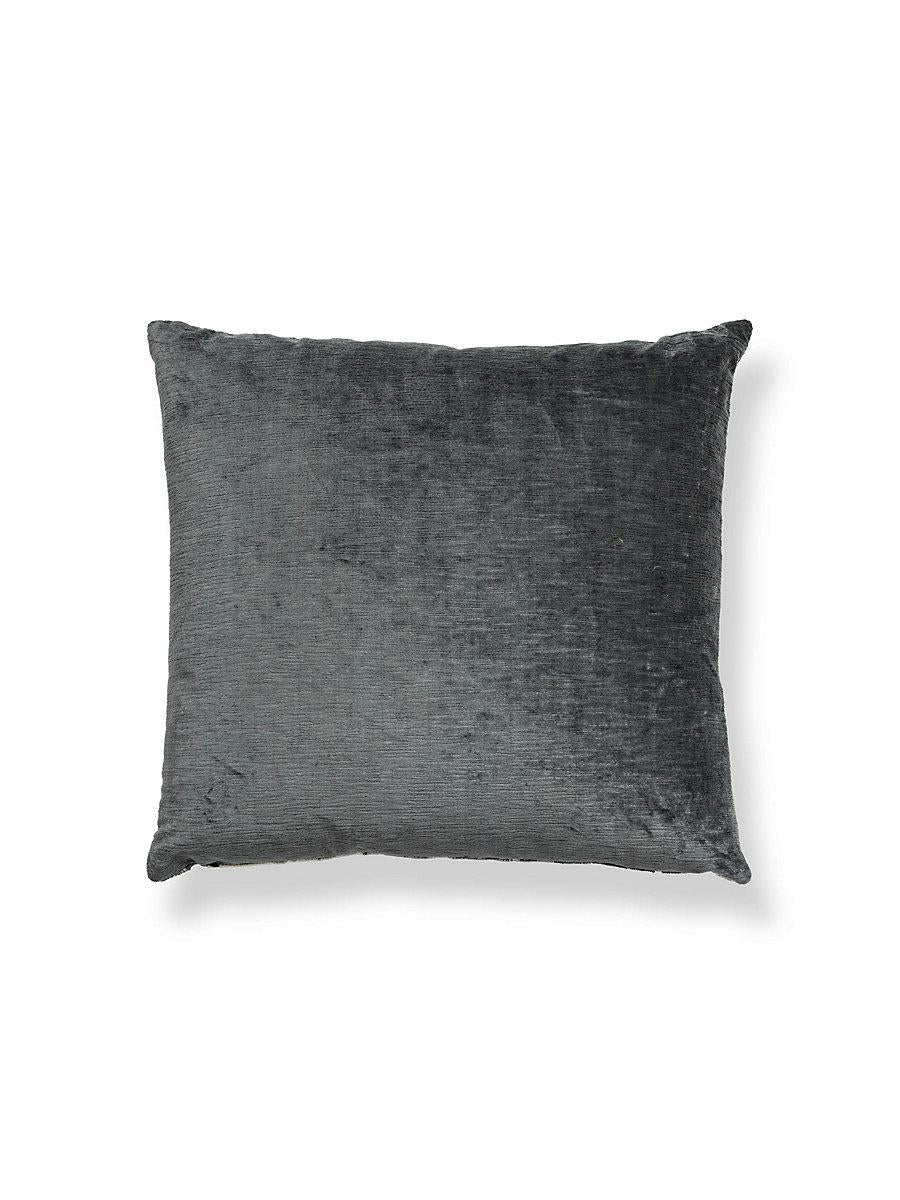 Scalamandre Marly / Como 22 X 22 - Grigio / Slate Decorative Pillow