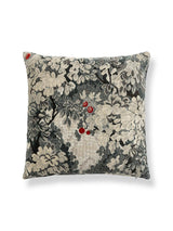 Scalamandre Marly / Como 22 X 22 - Grigio / Slate Decorative Pillow