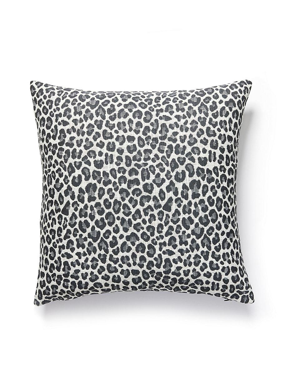 Scalamandre Backyard Bengal Outdoor 22 X 22 - Slate Decorative Pillow