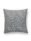 Scalamandre Backyard Bengal Outdoor 22 X 22 - Slate Decorative Pillow