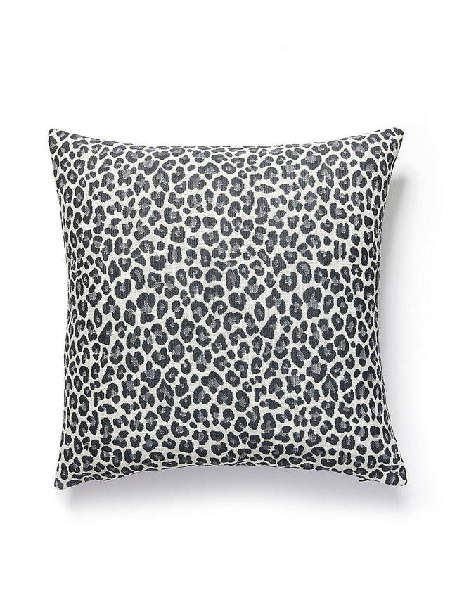 Scalamandre Backyard Bengal Outdoor 22 X 22 - Slate Decorative Pillow