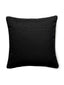 Scalamandre Boss Boucle 22 X 22 - Ebony Decorative Pillow