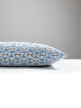 Scalamandre Parlor Velvet 14 X 22 - Bluebell Decorative Pillow