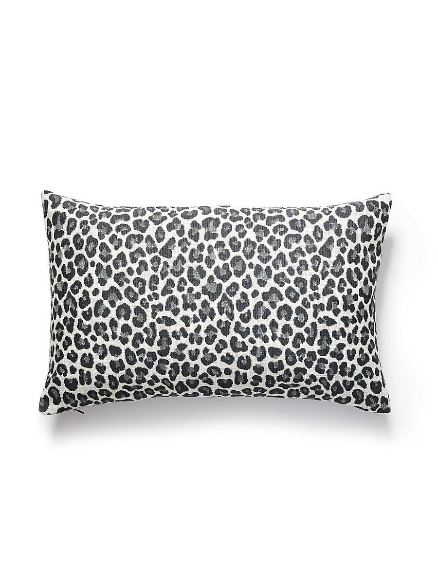 Scalamandre Backyard Bengal Outdoor 14 X 22 - Slate Decorative Pillow