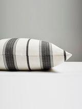 Scalamandre Sconset Outdoor 22 X 22 - Carbon Decorative Pillow
