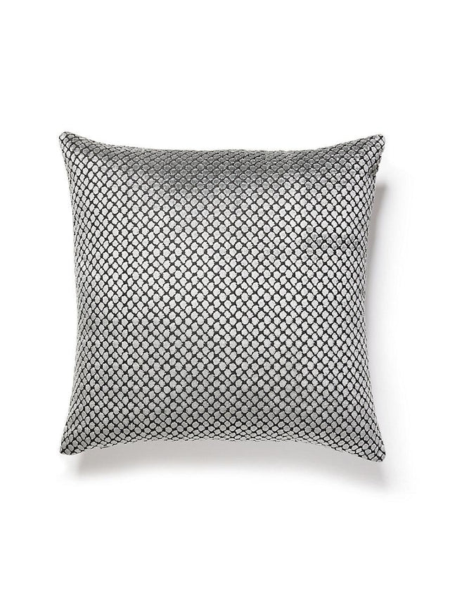 Scalamandre Etosha Velvet 22 X 22 - Graphite Decorative Pillow