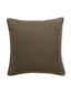 Scalamandre Boss Boucle 22 X 22 - Walnut Decorative Pillow