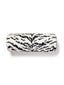 Scalamandre Tigre 21 X 7 - Off-White & Black Decorative Pillow