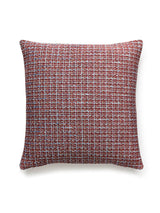 Scalamandre Highland Chenille 22 X 22 - Raspberry Fizz Decorative Pillow