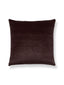 Scalamandre Persia 22 X 22 - Espresso Decorative Pillow